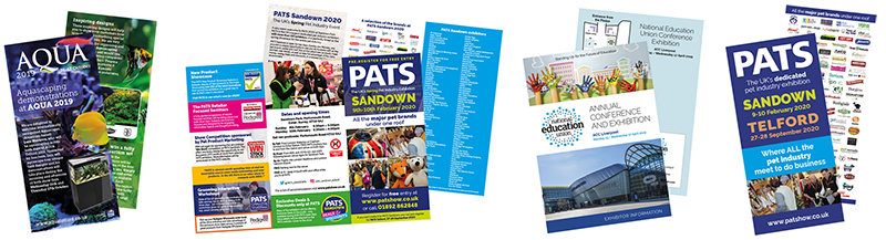 Brochures, ads and flyers